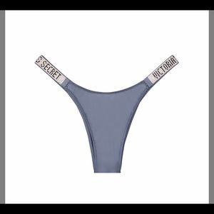 Victoria Secret Brazilian Thong with crystals